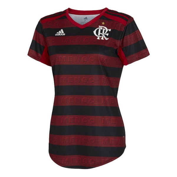 Camiseta Flamengo 1ª Mujer 2019/20 Rojo Negro